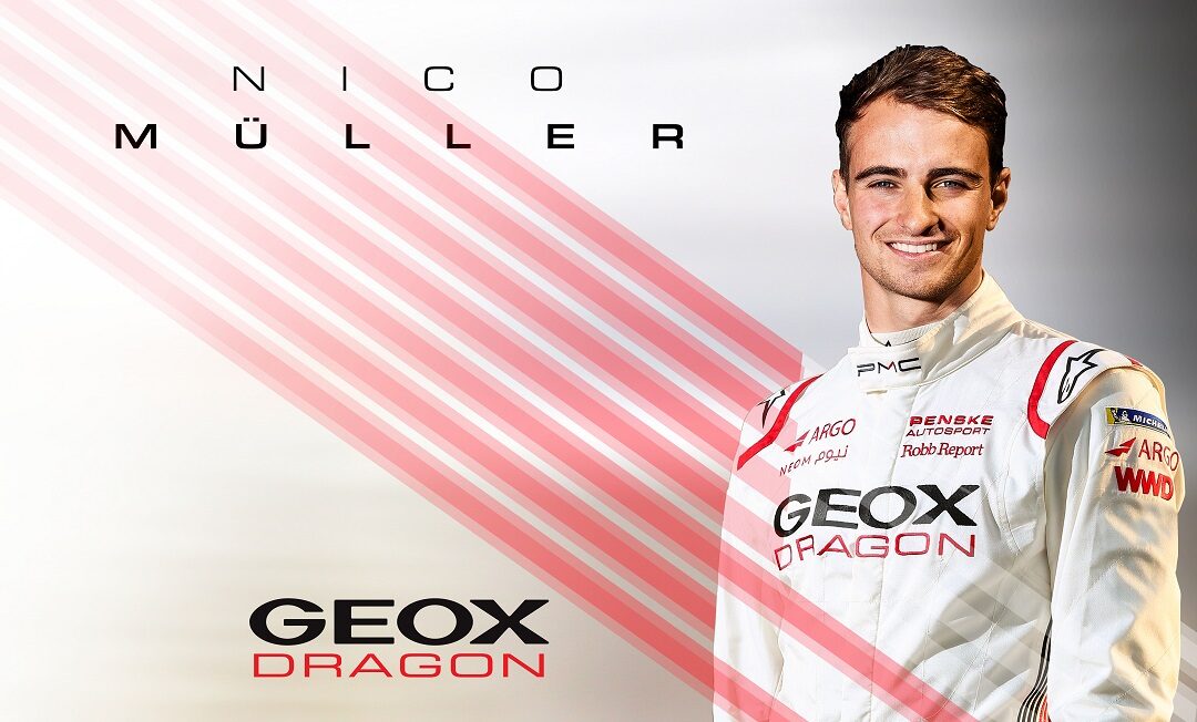 GEOX DRAGON Signs Nico Müller, Completes Season Six Driver Line-Up